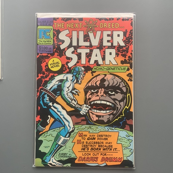 (C18) Silver Star complete set Issues 1-6 Jack Kirby Pacific Comics 1983 - Picture 3 of 7